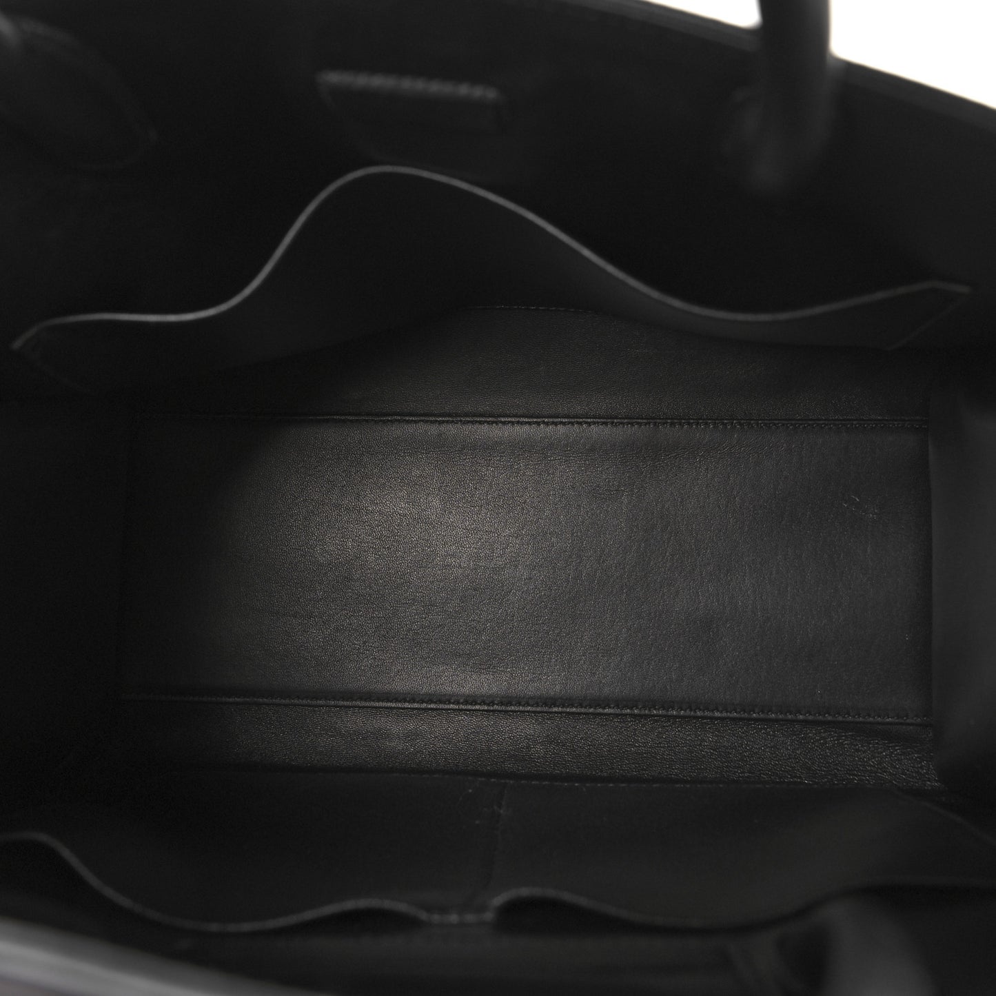 Grained Calfskin Medium Diorever Flap Black