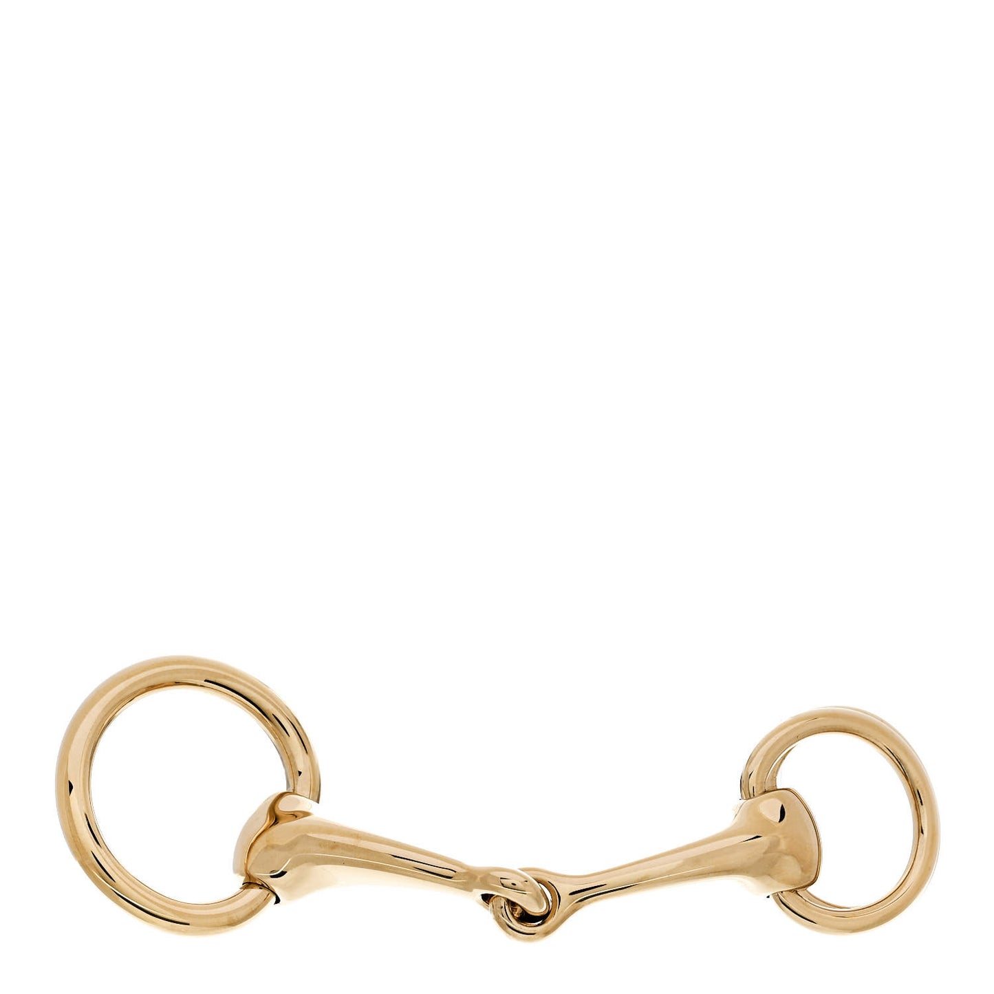 Permabrass Mors Scarf Ring Gold