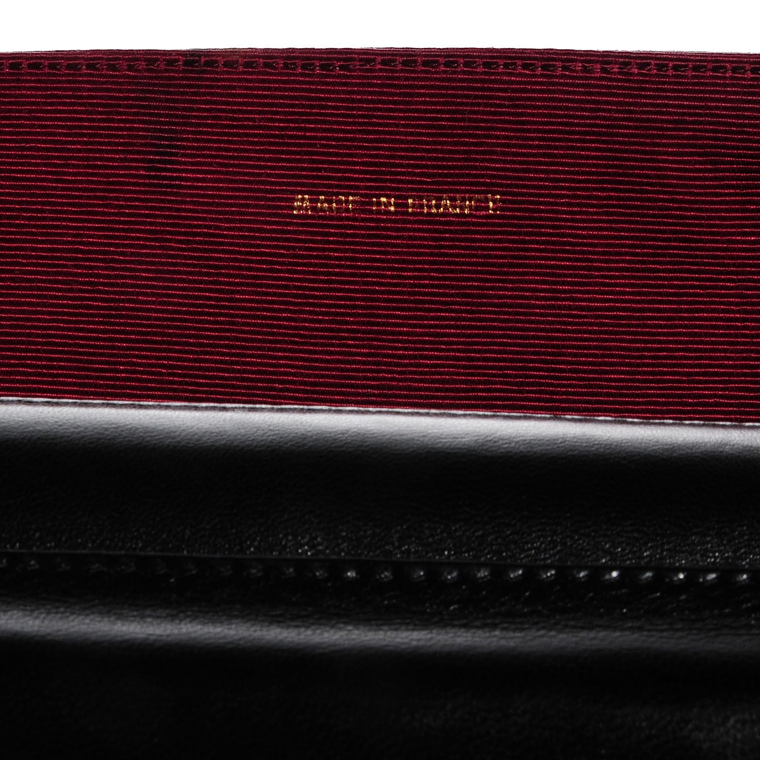 Chanel Lambskin Ribbon Stitched Flap Black 7 of 8