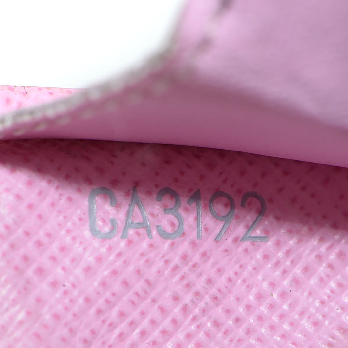 Monogram Multicolor Key Pouch White Litchi