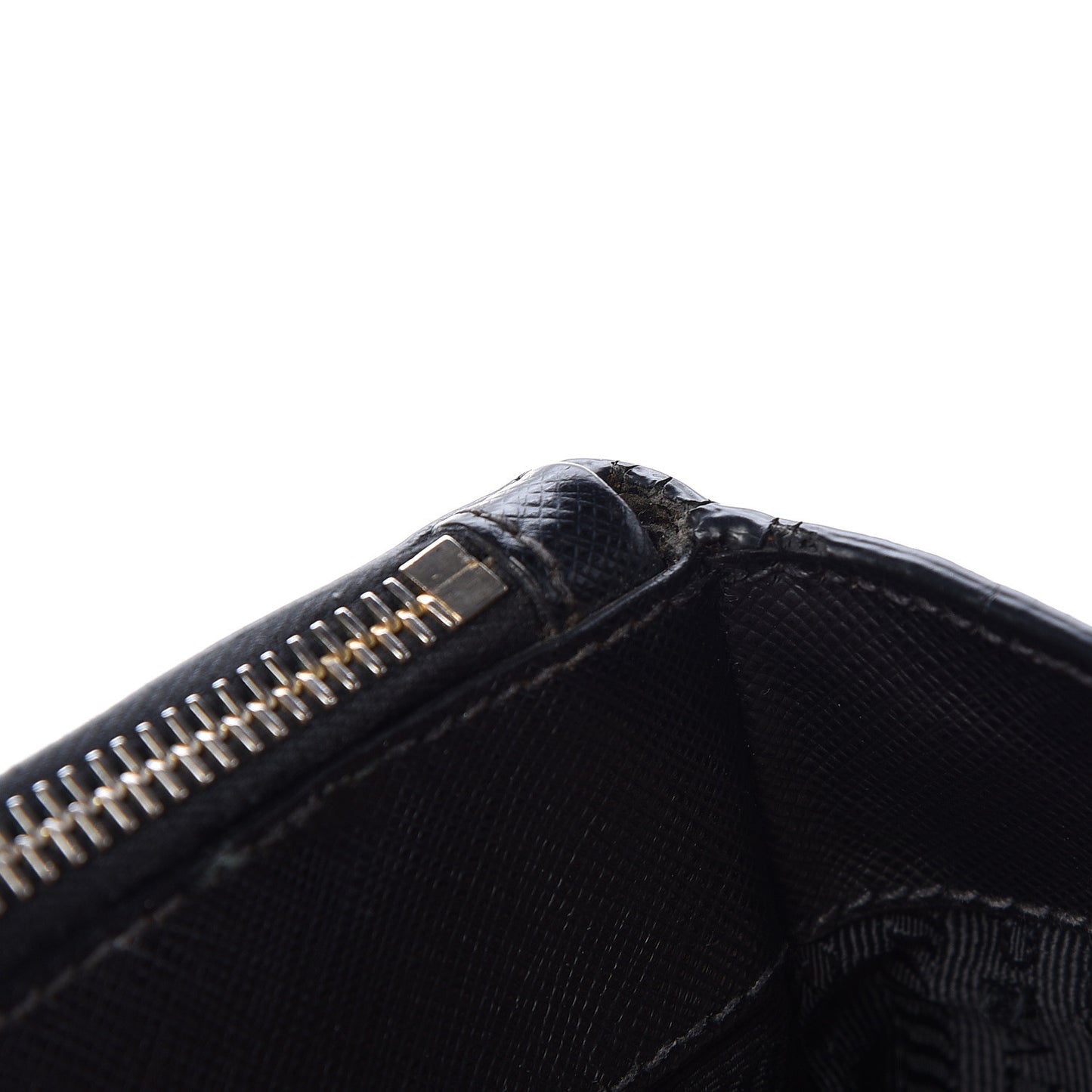 Saffiano Small Galleria Double Zip Tote Black