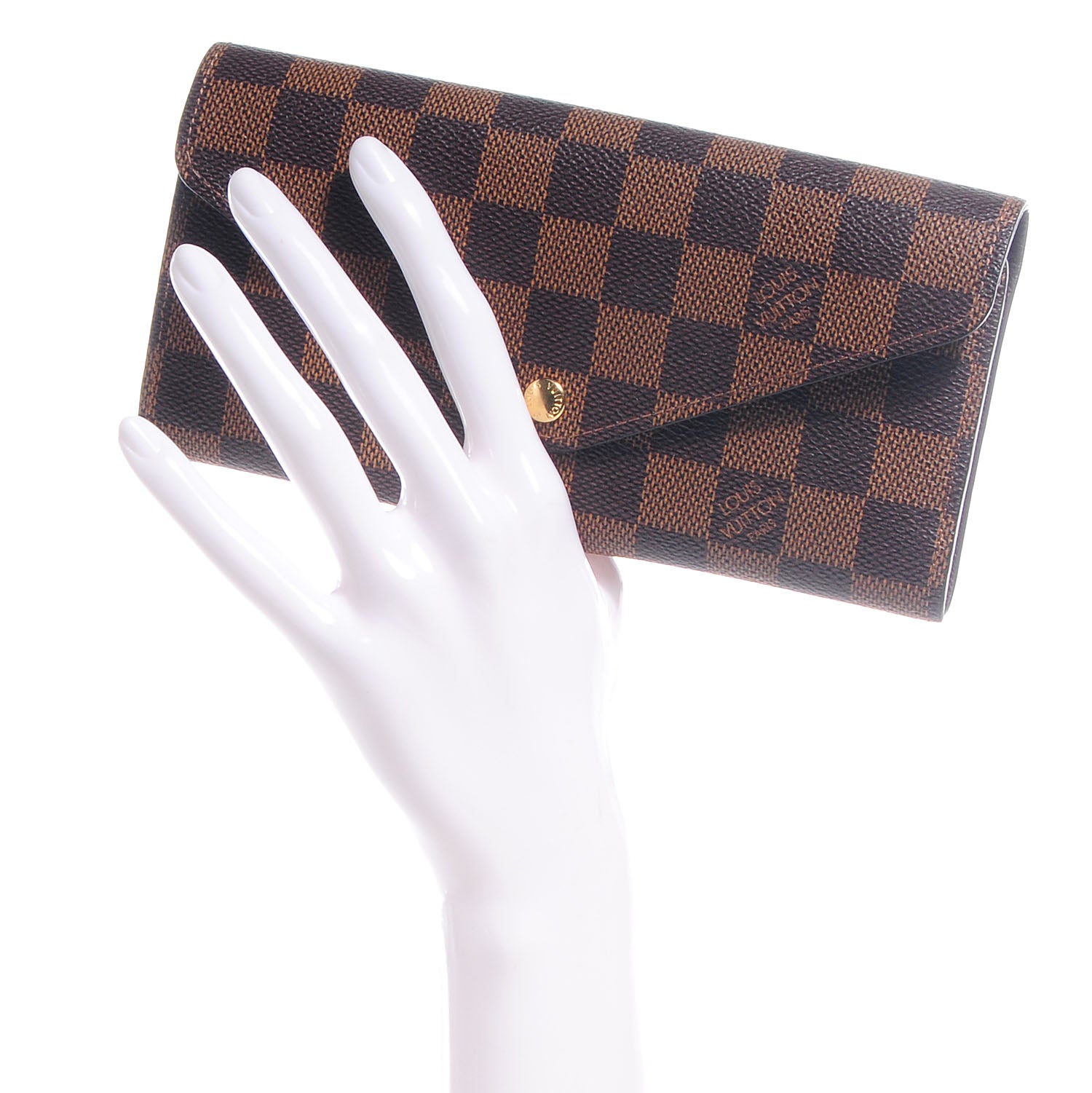 Louis Vuitton Damier Ebene Josephine Wallet 2 of 7