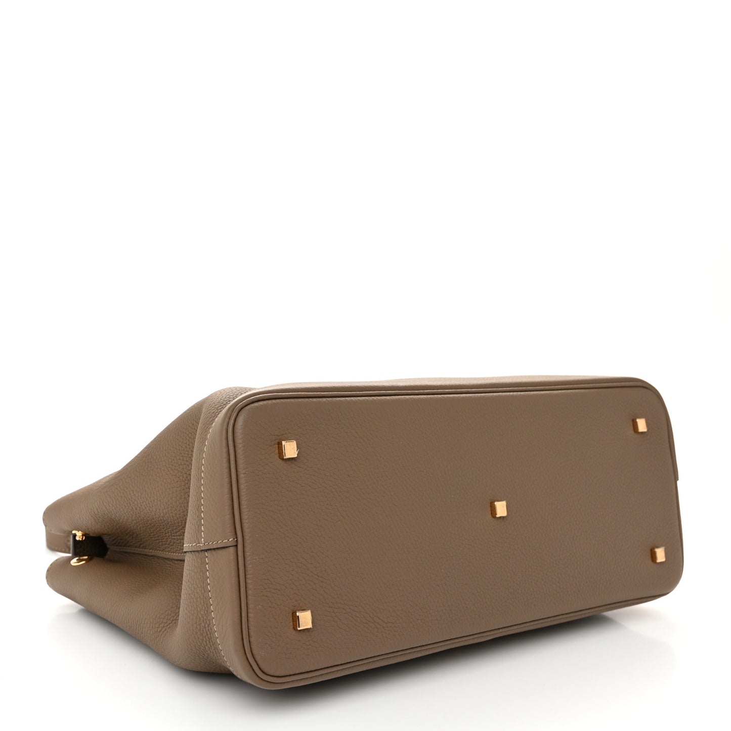 Taurillon Blush Calfskin Gabby MM Taupe