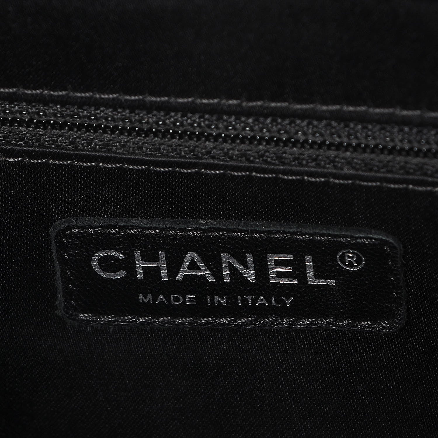Chanel Caviar Quilted XL Grand Shopping Tote GST Black 6 of 12