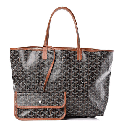 Goyard Goyardine Saint Louis PM Black Gold 1 of 9