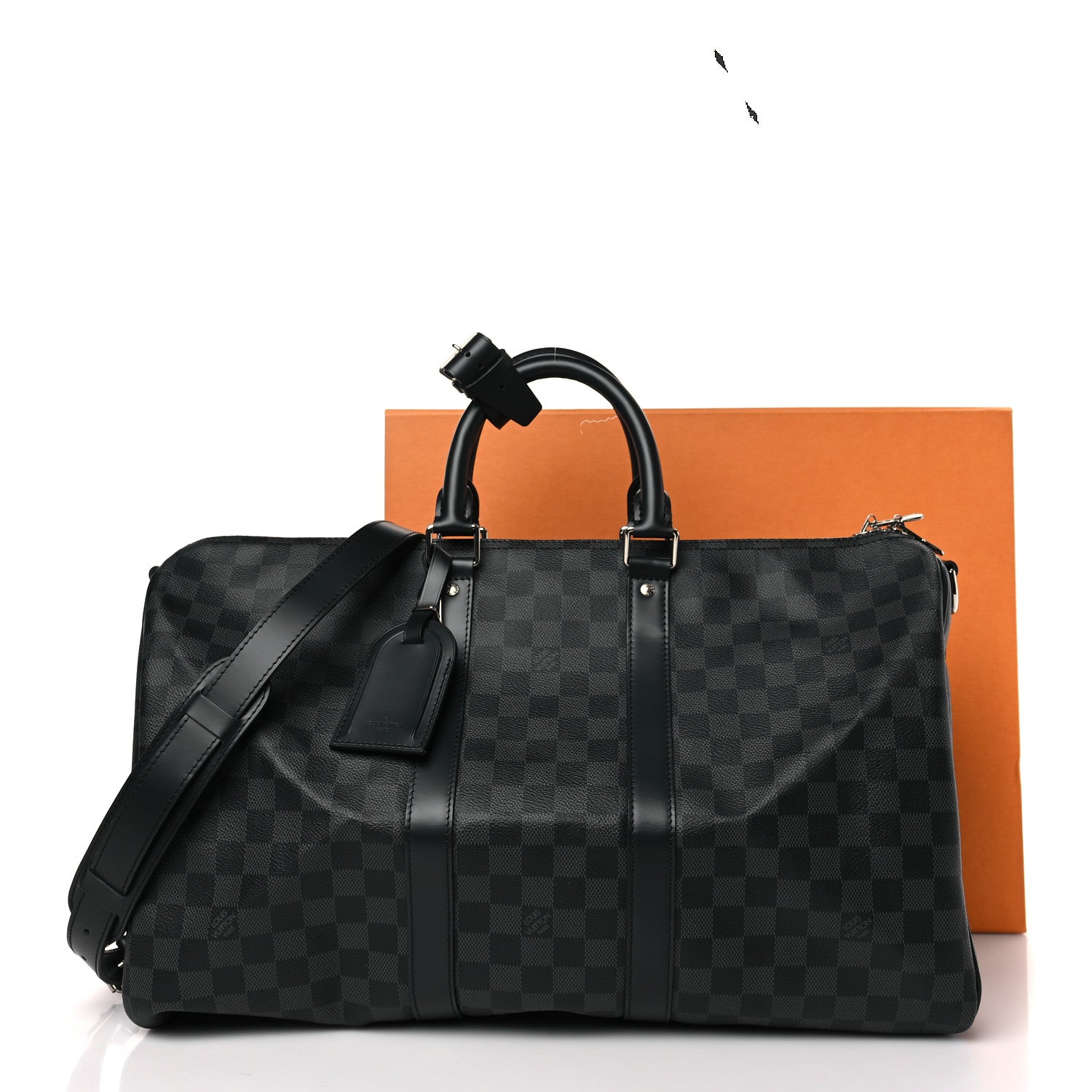 Louis Vuitton Damier Graphite Keepall Bandouliere 8 of 8