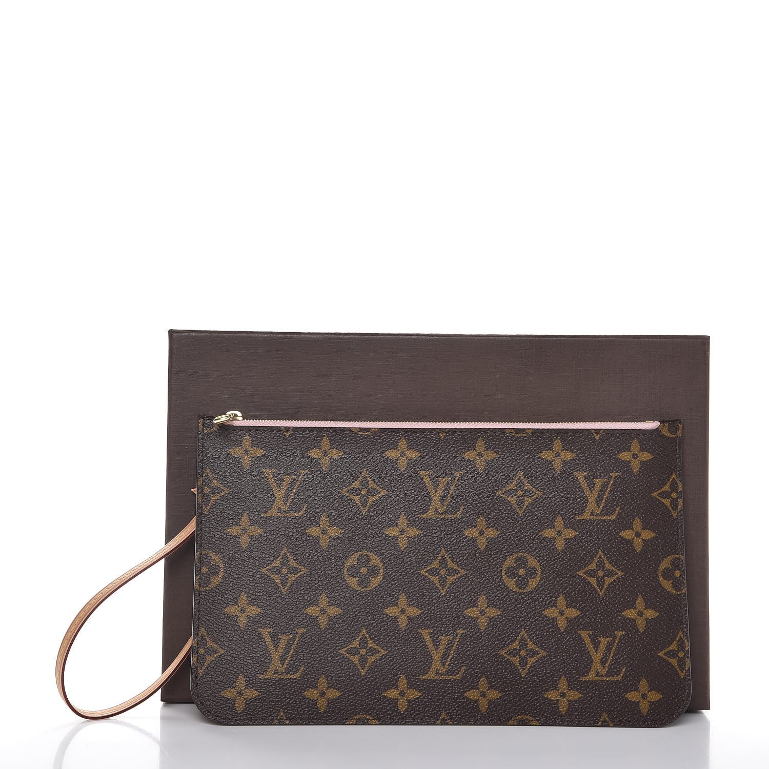 Louis Vuitton Monogram Neverfull MM GM Pochette Rose Ballerine 8 of 8