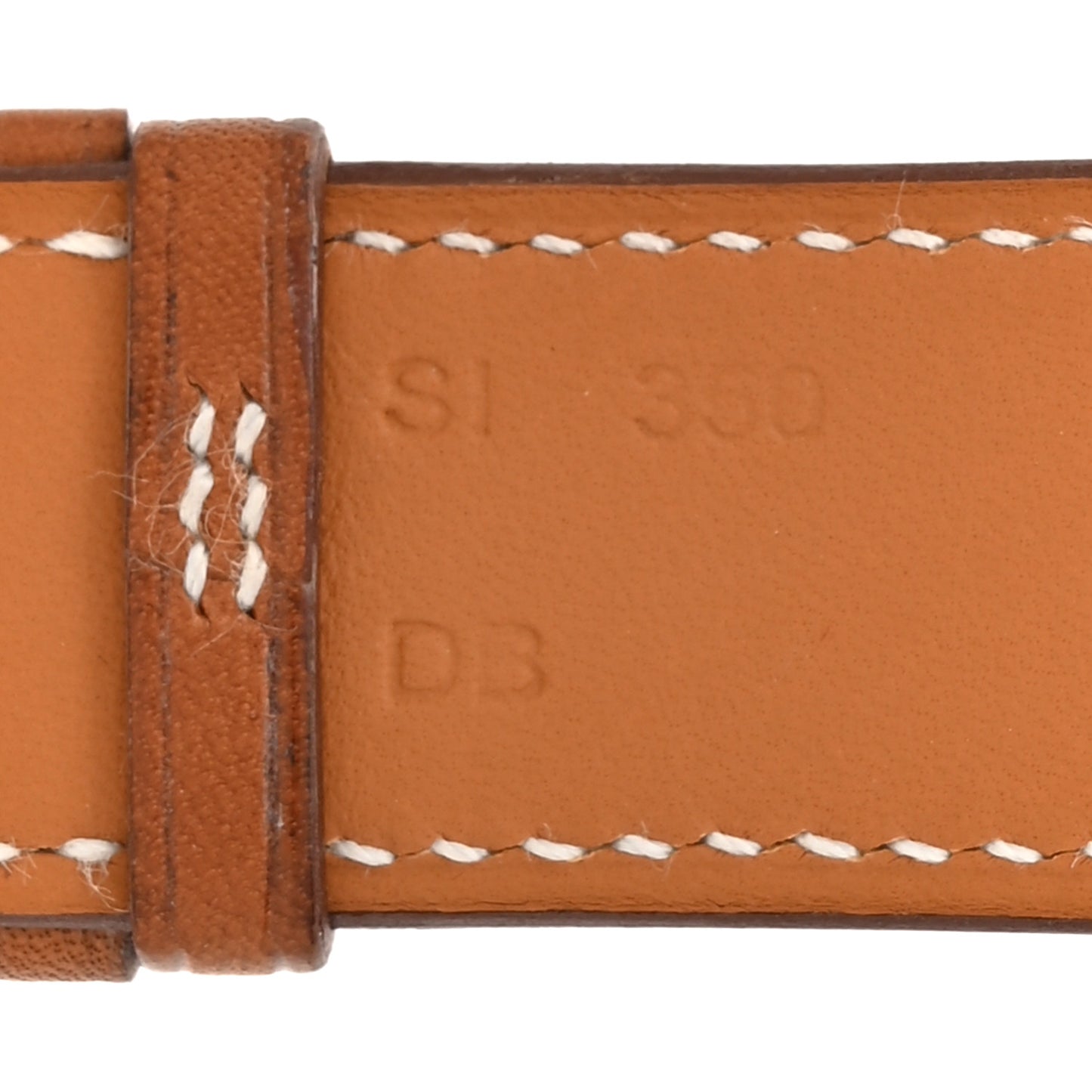 Barenia 34mm Apple Watch Double Tour Band Fauve