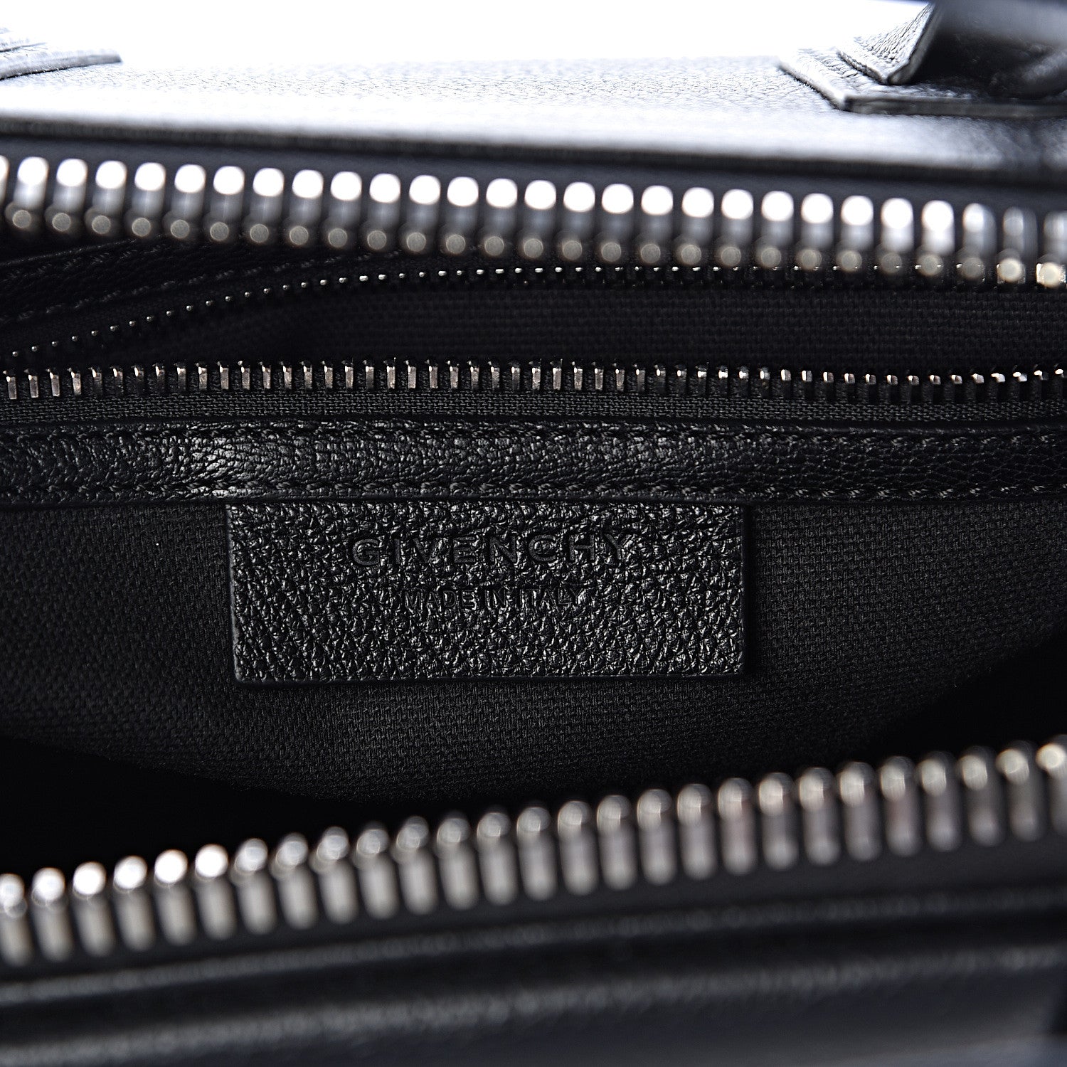 Givenchy Sugar Goatskin Striped Small Antigona Black Red 6 of 10