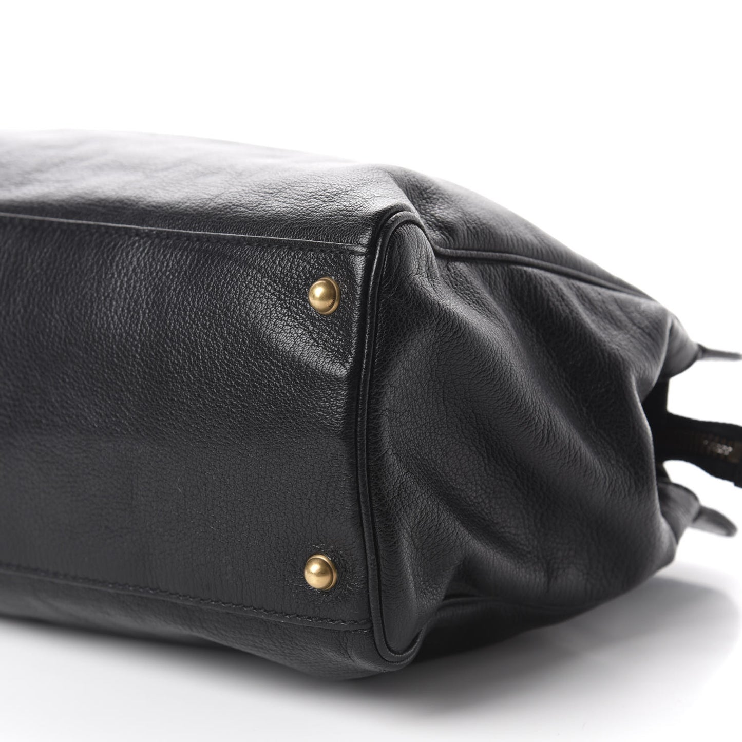 Calfskin Blondie Satchel Black
