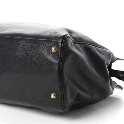 Gucci Calfskin Blondie Satchel Black 7 of 10