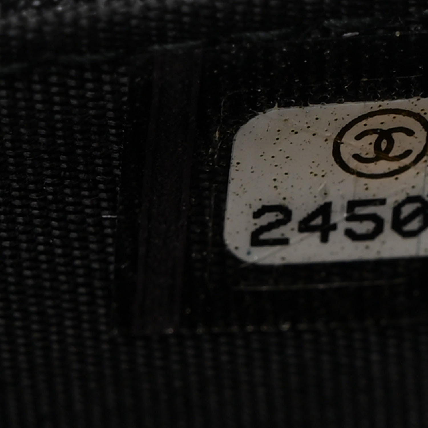 Chanel Velvet Pearl Diamond Embellished Wallet On Chain WOC Black 8 of 13