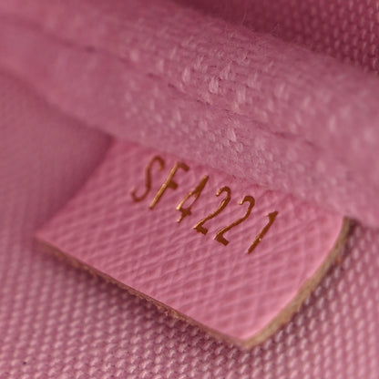 Louis Vuitton Monogram 2021 Christmas Animation Japanese Garden Mini Pochette Accessories Wisteria Pink 6 of 9