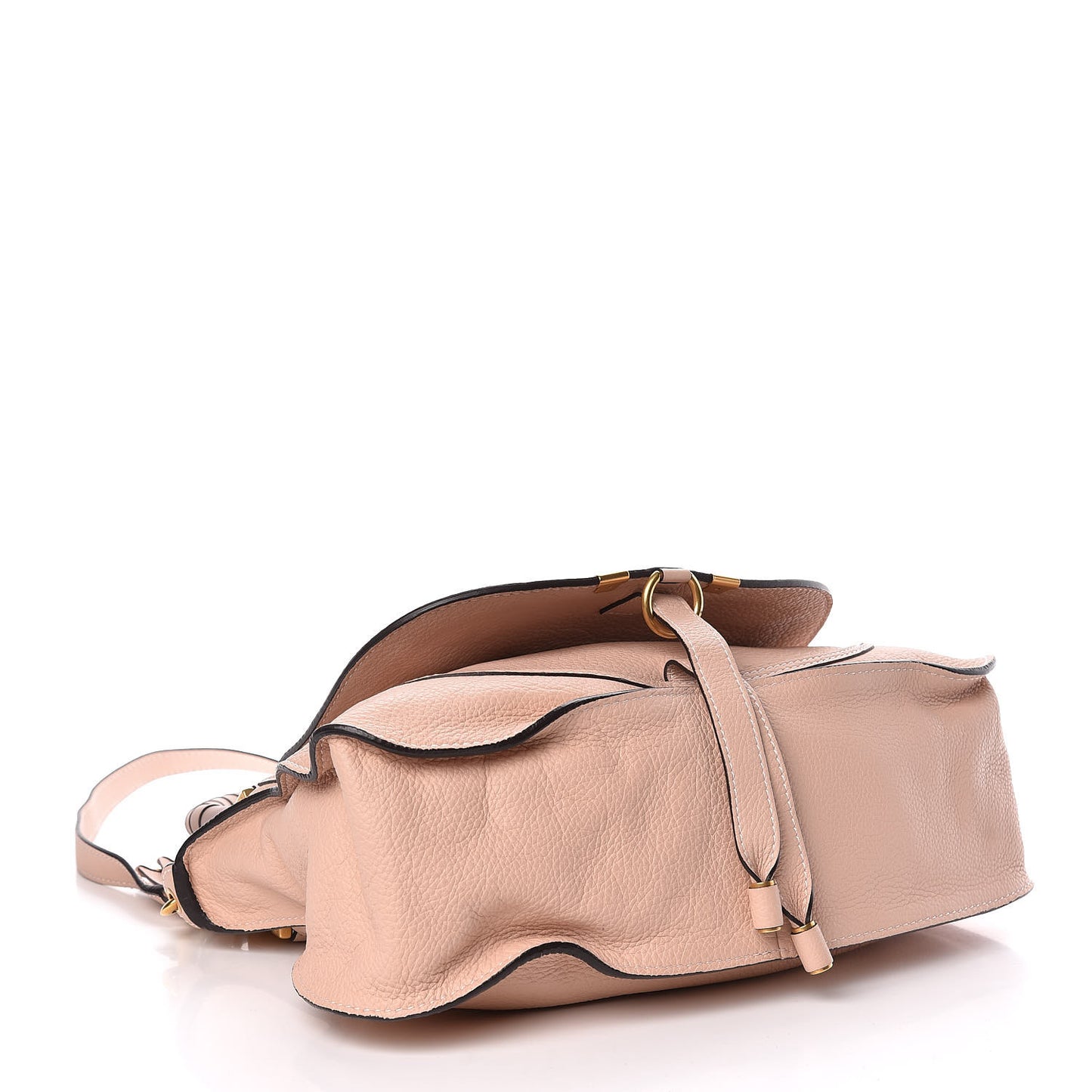 Calfskin Medium Marcie Satchel Blush Nude