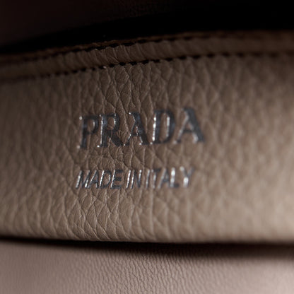 Prada Vitello Daino Soft Mini Dynamique Tote Argilla 6 of 10