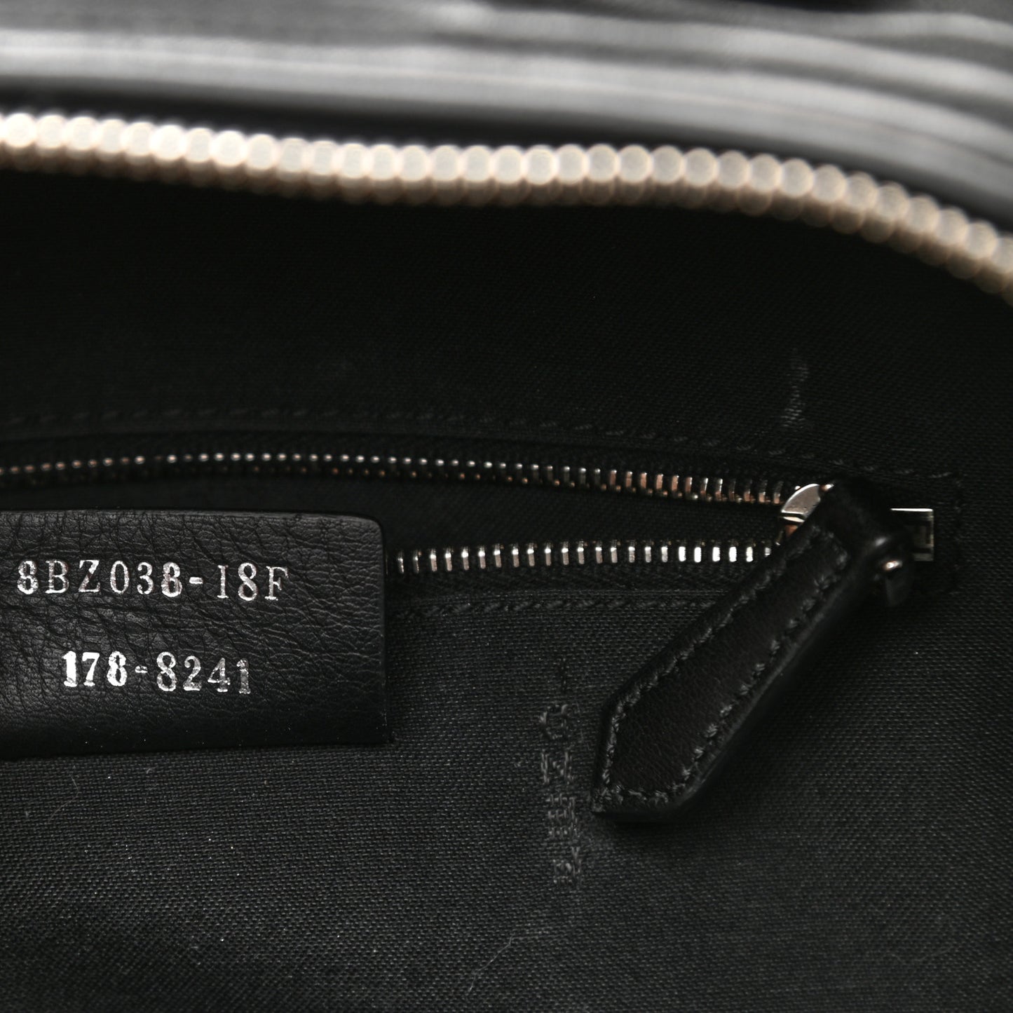 Shiny Nappa Trapuntata Mini Backpack Black