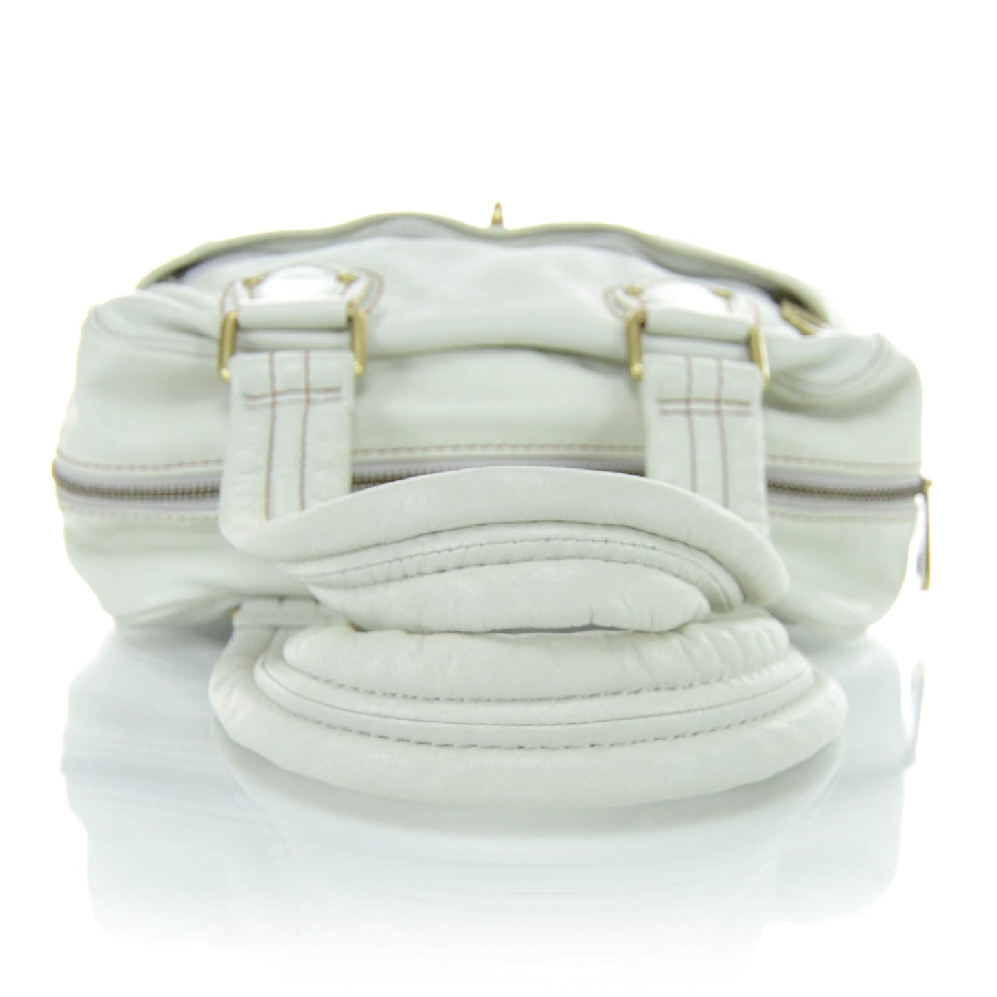 MARC BY Leather Tote White