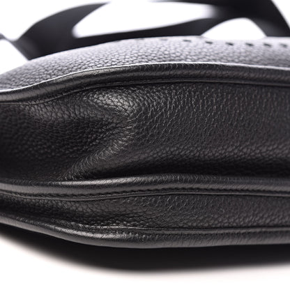 Hermes Taurillon Clemence Evelyne III PM Black 8 of 11