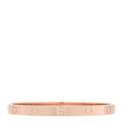 Cartier 18K Pink Gold LOVE Bracelet 19 1 of 5