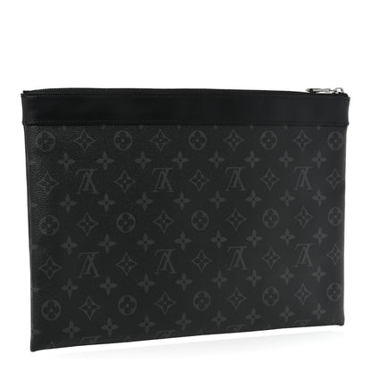 Louis Vuitton Monogram Eclipse Discovery Pochette GM 2 of 5
