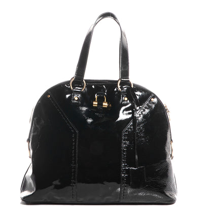 Saint Laurent Patent Oversized Muse Black 1 of 10