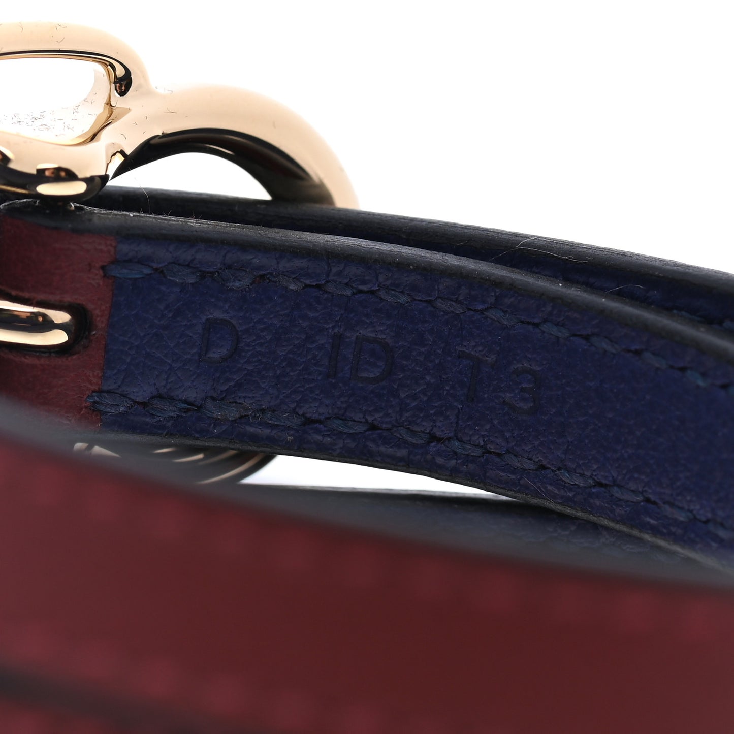 Swift Boucleries Triple Tour Bracelet T3 Rouge H Bleu Saphir