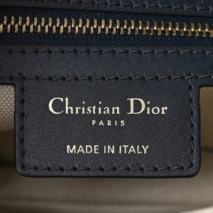 Christian Dior Oblique Saddle Bag Blue 6 of 7