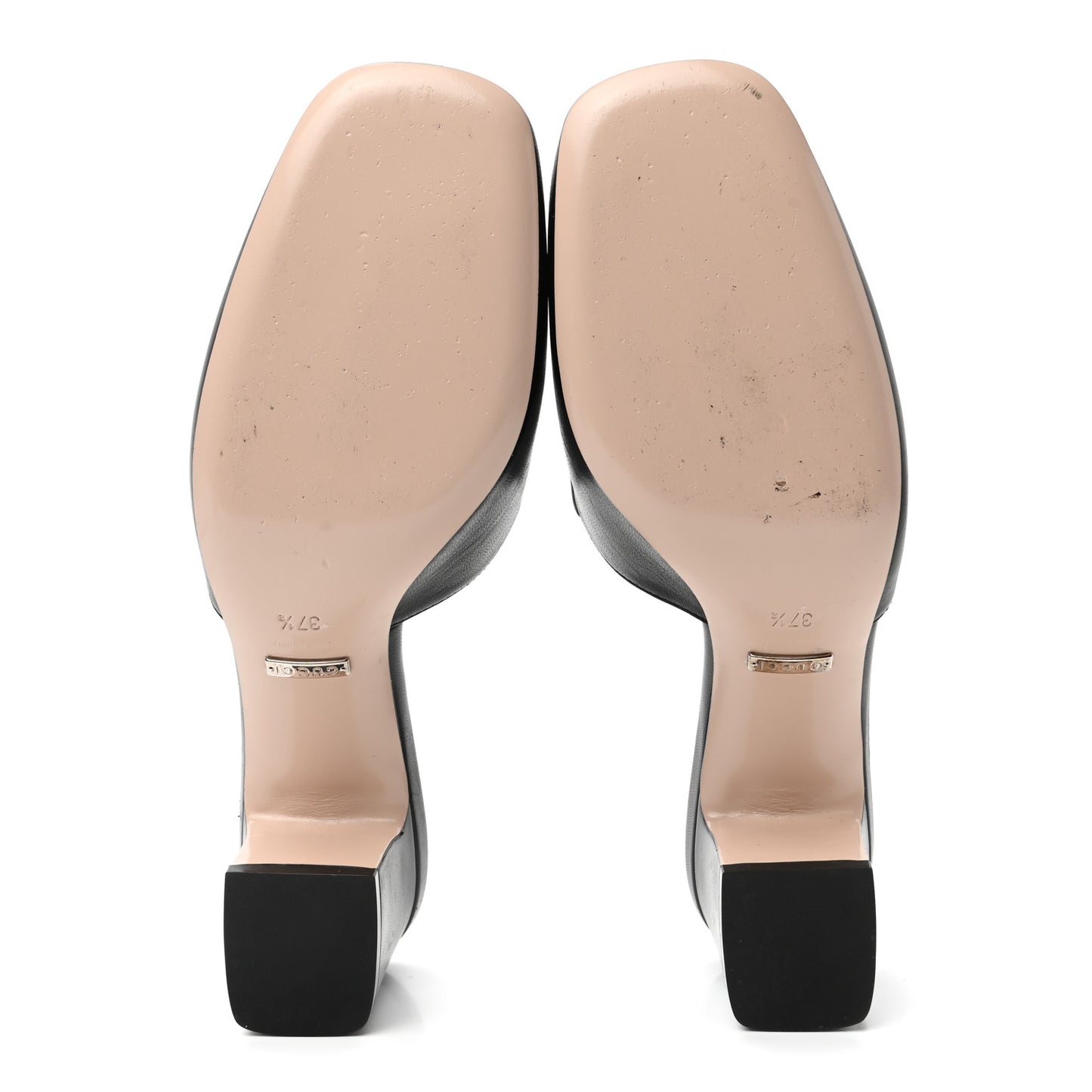 Malaga Kid Crystal Square G Madelyn 60mm Mules 37.5 Black