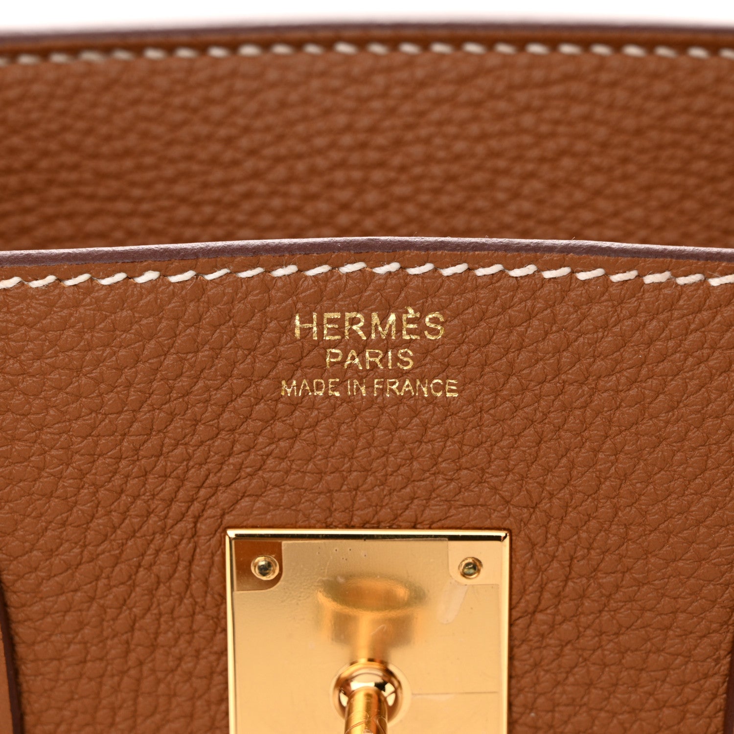 Hermes Togo BIRKIN 30 Gold 6 of 13