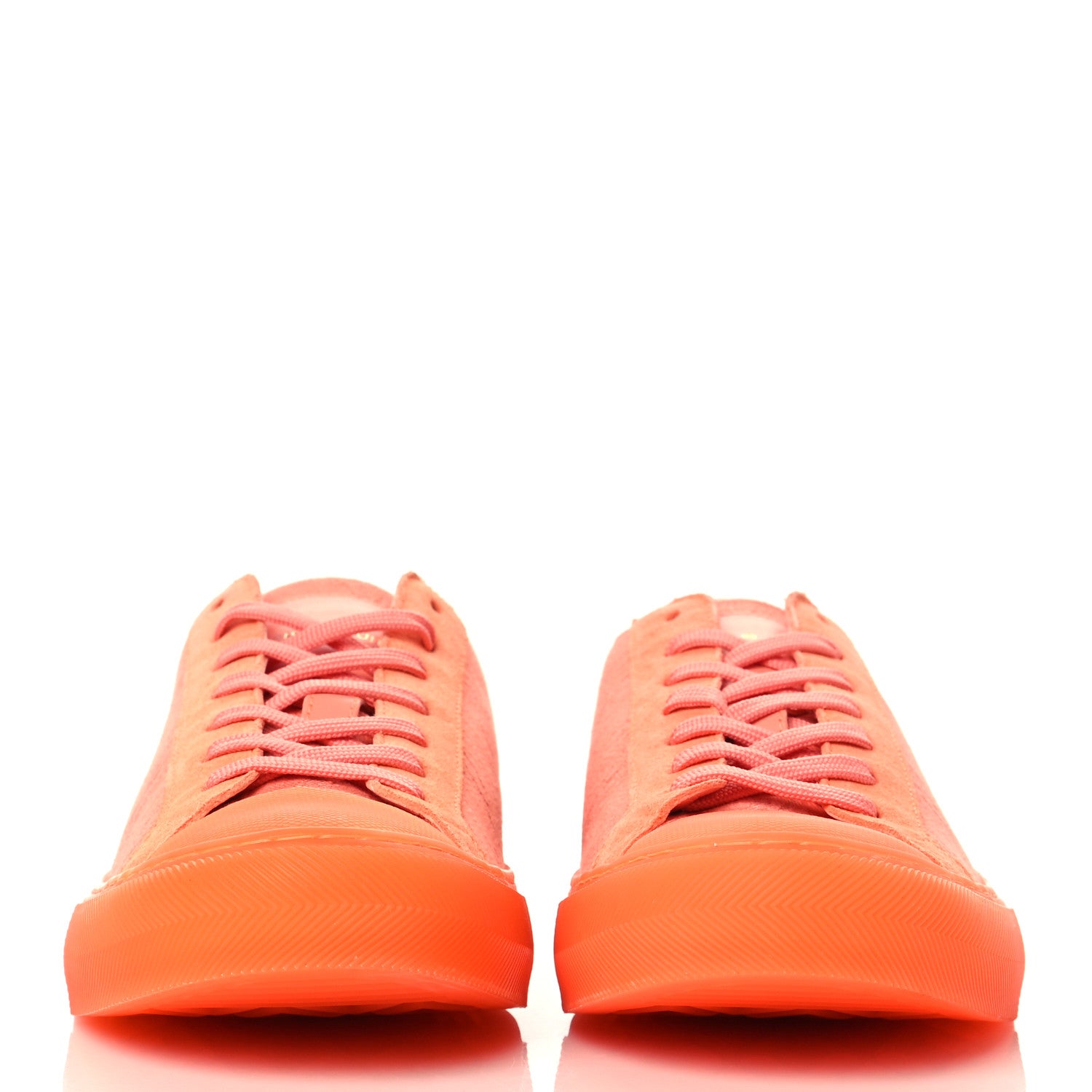 Louis Vuitton Canvas Monogram Mens Tattoo Sneakers 8 Orange 2 of 8