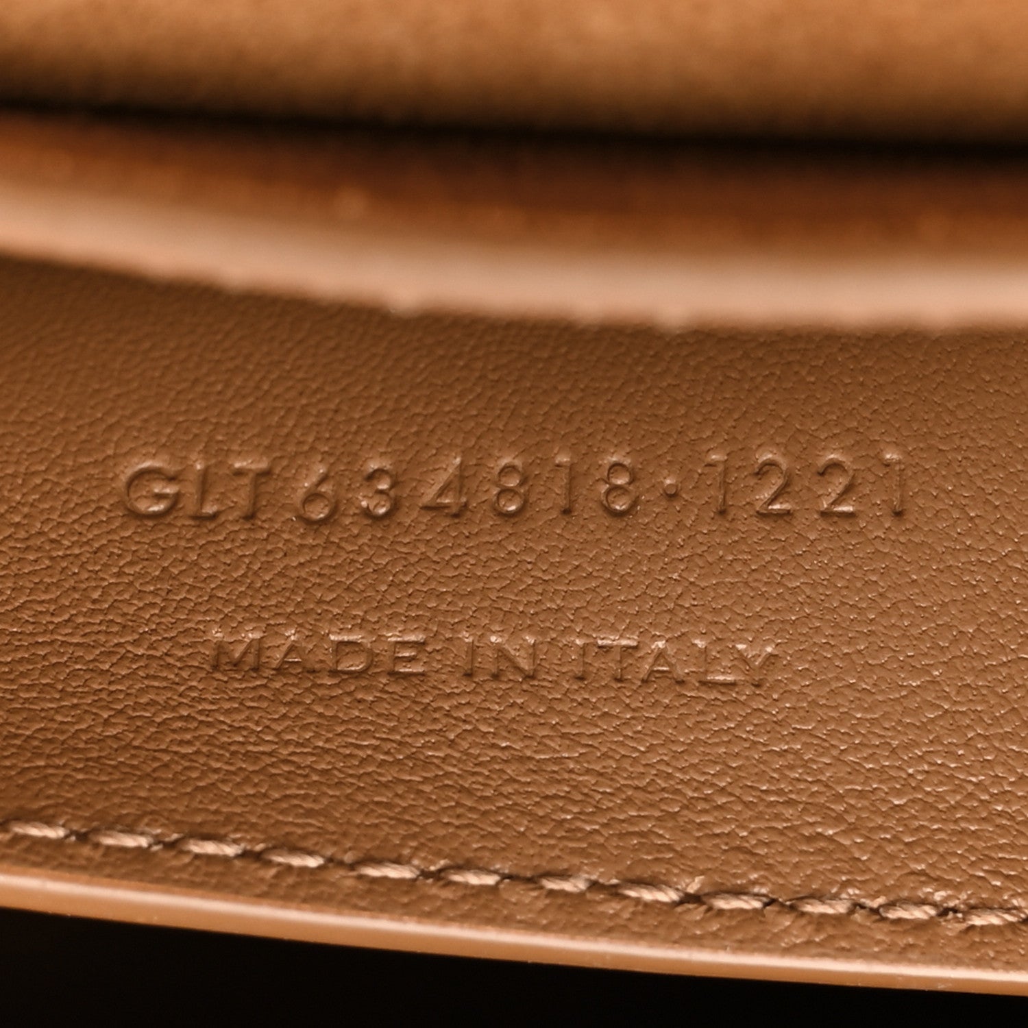 Saint Laurent Suede Calfskin Monogram Medium Kaia Satchel Light Cinnamon 7 of 13