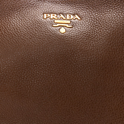 Prada Vitello Daino Hobo Bruciato 8 of 10