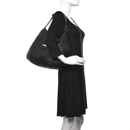 Gucci Guccissima Large New Ladies Web Hobo Black 2 of 14
