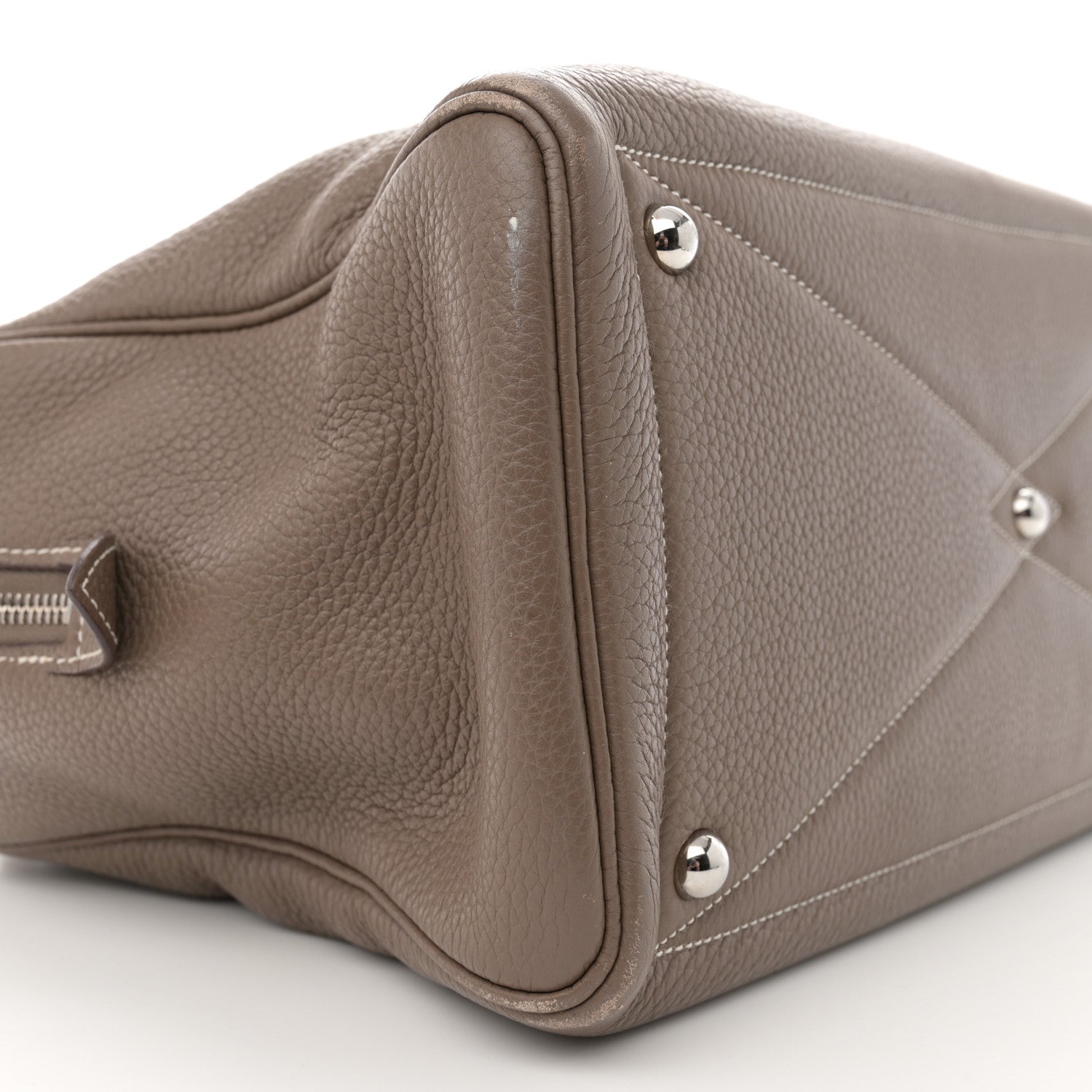 Hermes Taurillon Clemence Victoria II 35 Etoupe 9 of 15