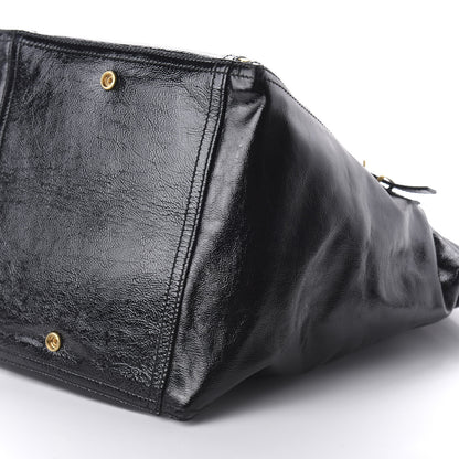 Saint Laurent Patent Medium Downtown Black 7 of 10