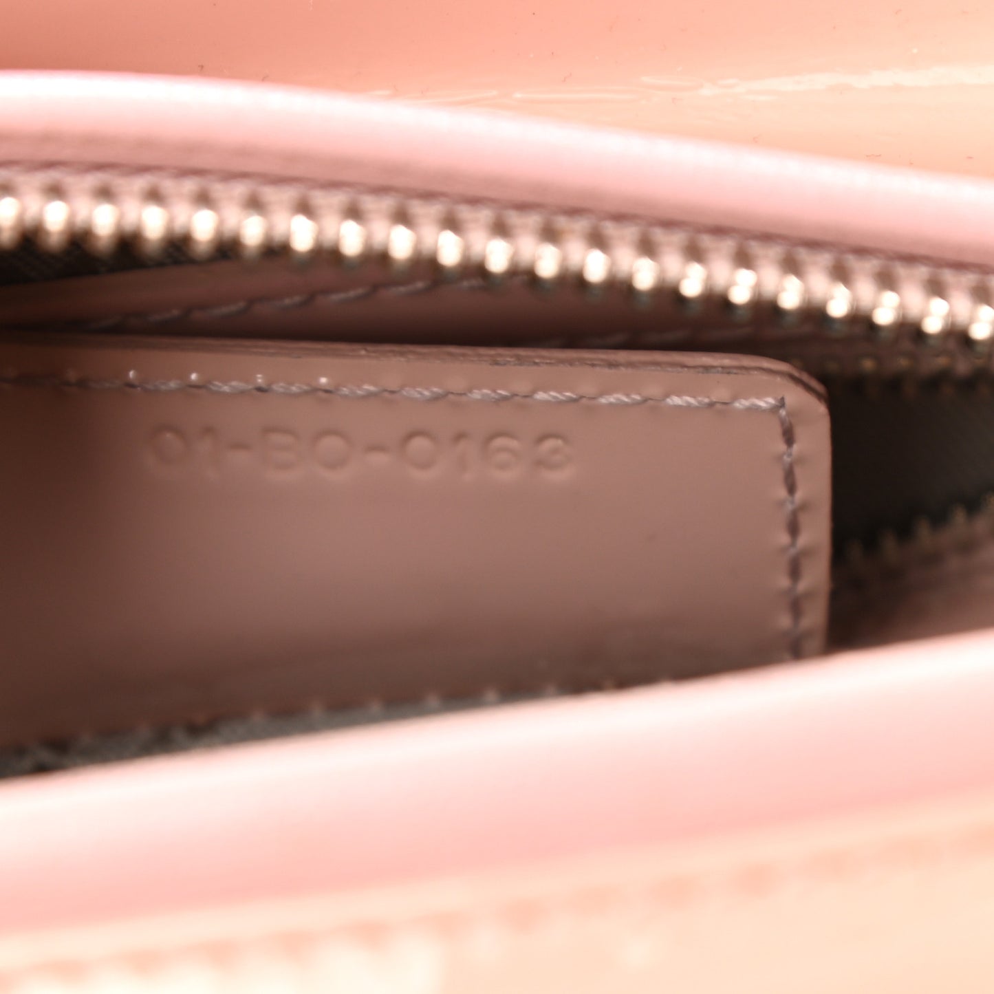 Patent Cannage Medium Lady Dior Rose Clair