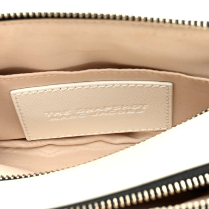 Marc Jacobs Saffiano Small Snapshot Camera Bag White 7 of 10