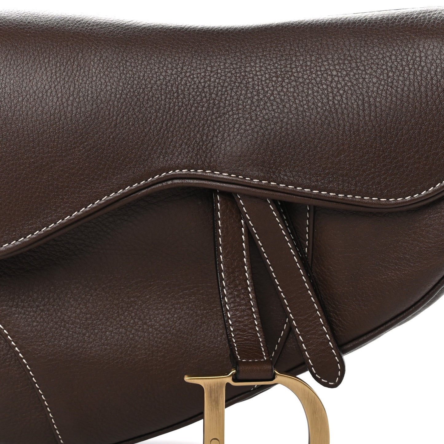 Calfskin Saddle Bag Brown
