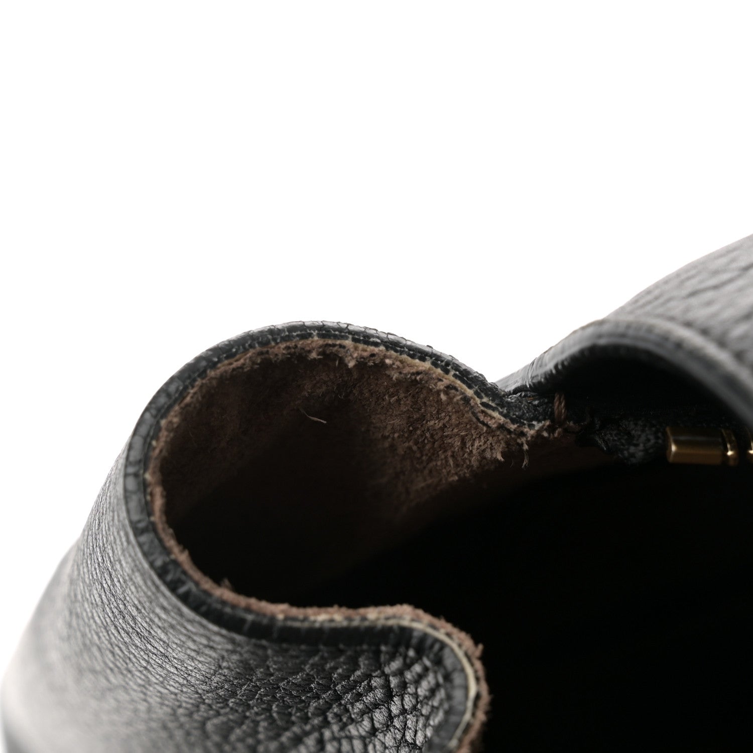 Celine Drummed Calfskin Mini Belt Bag Black 11 of 14