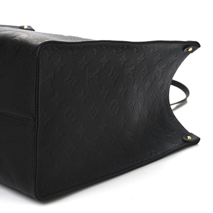 Louis Vuitton Empreinte Monogram Giant Onthego GM Black 9 of 11