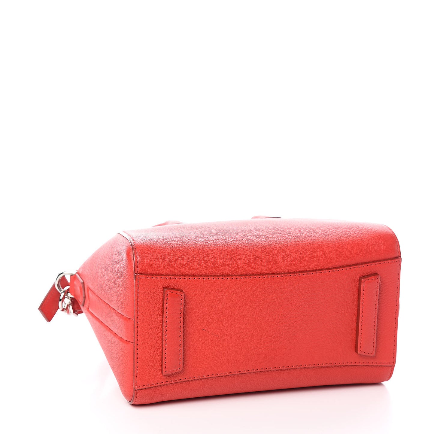 Sugar Goatskin Mini Antigona Medium Red