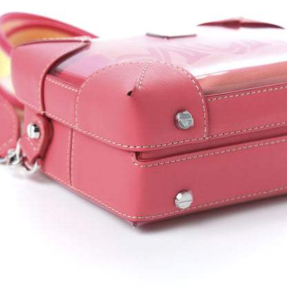 MCM Transparent Small E/W Soft Berlin Crossbody Hologram Teaberry 6 of 10