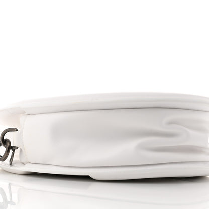 Telfar Vegan Leather Major Circle Bag White 9 of 15