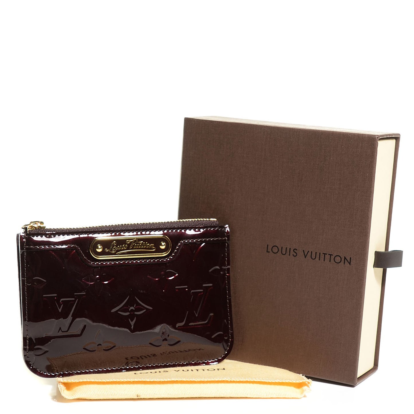 Vernis Key Pouch Amarante
