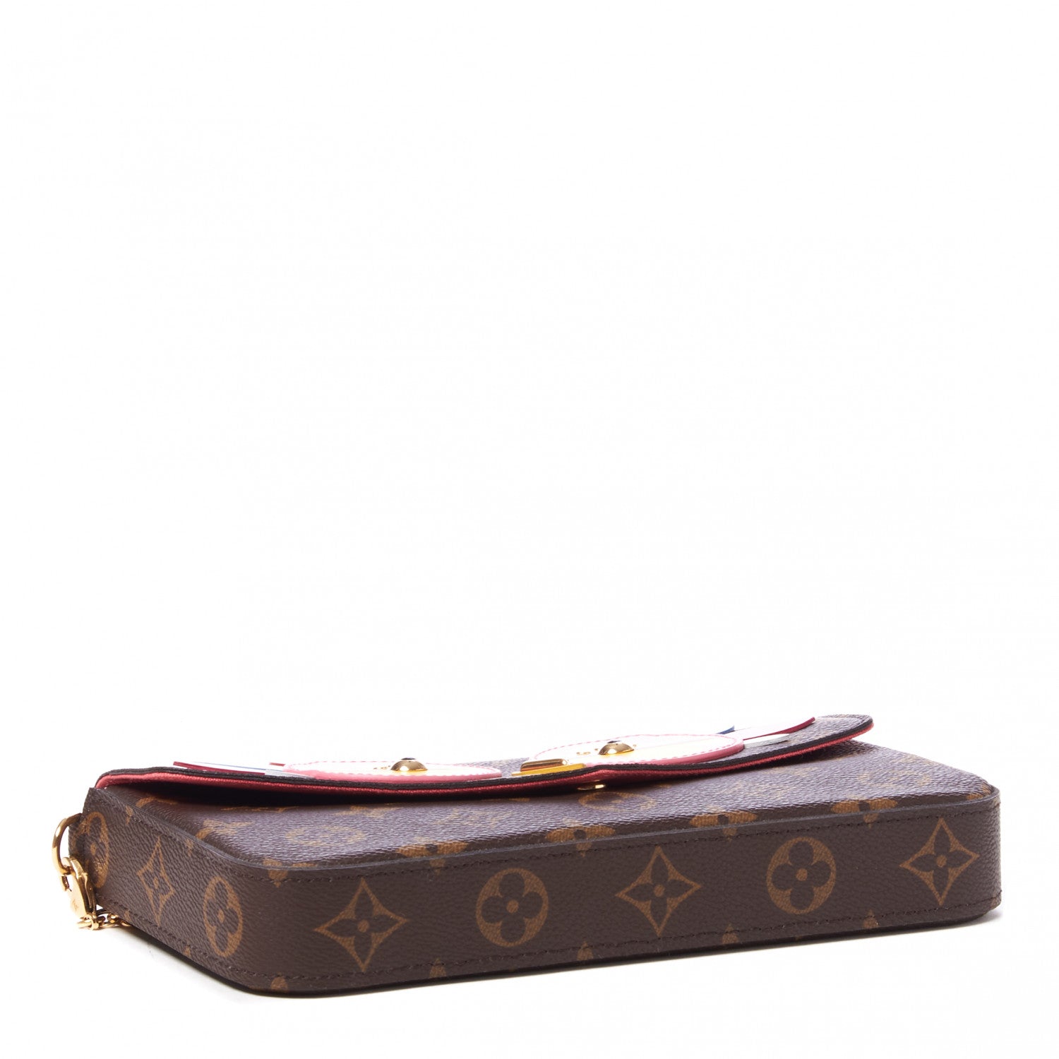 Louis Vuitton Monogram Lovely Birds Pochette Felicie Chain Wallet 3 of 8
