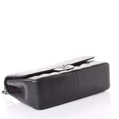 Chanel Caviar Quilted Jumbo Double Flap Black 3 of 9