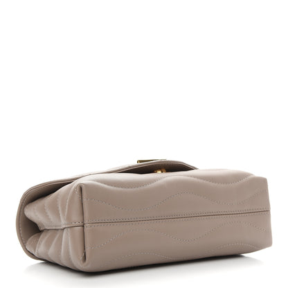 Louis Vuitton Calfskin LV New Wave Chain Bag Taupe 4 of 8