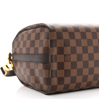 Louis Vuitton Damier Ebene Speedy Bandouliere 25 9 of 10
