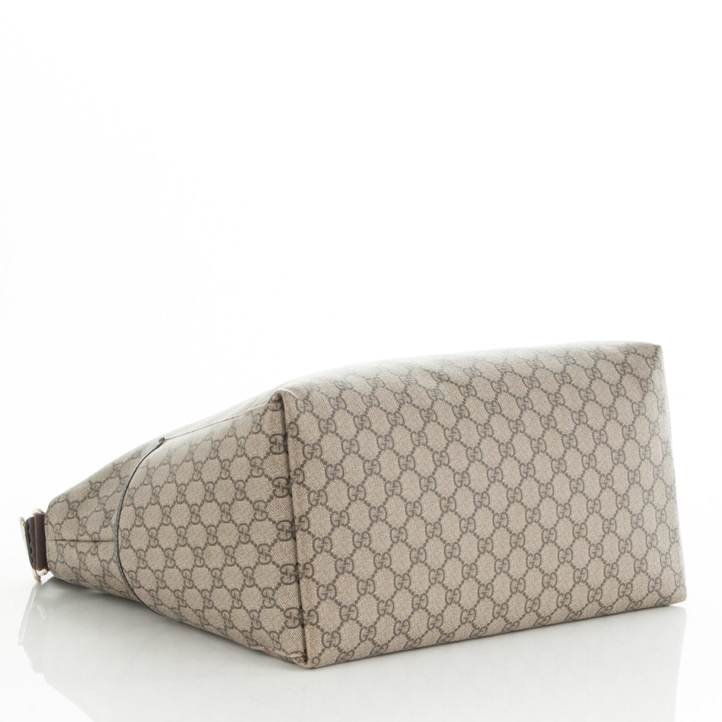 GG Plus Monogram Diaper Messenger Bag Dark Brown