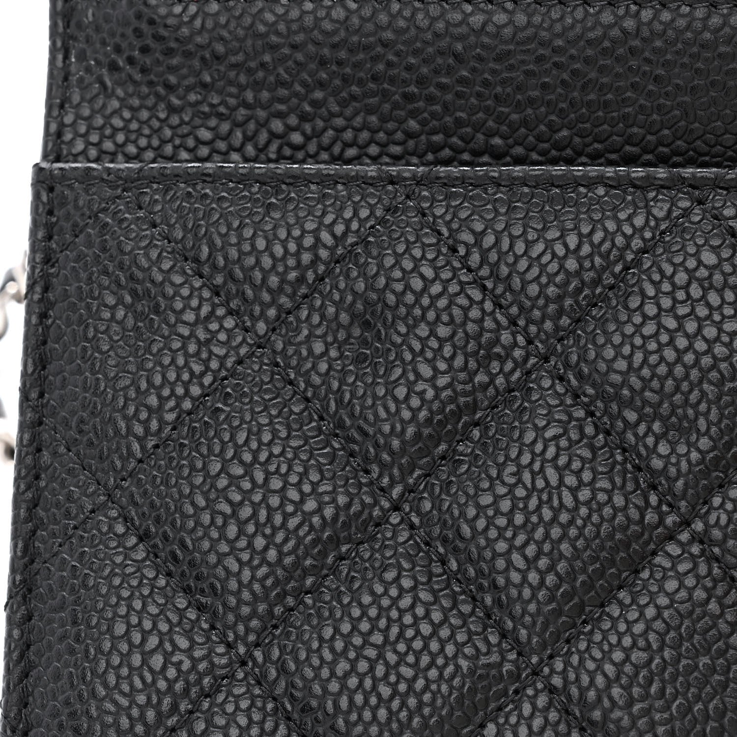 Chanel Caviar Quilted Wallet on Chain WOC Black 12 of 13